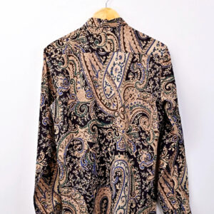 Black Mafia Style Full Sleeves Shirt