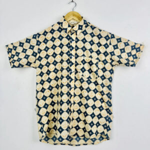 regal block Half Sleeves Shirt