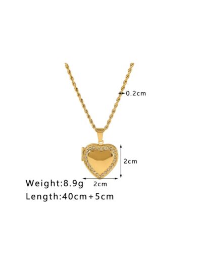 Heart Envelope Necklace