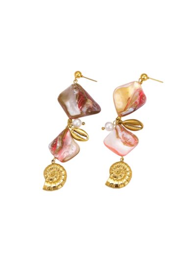 Moana Earrings (Pink)
