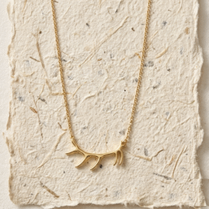 Antler Necklace for Women, Minimalist Deer Antler Pendant, Dainty Nature Inspired Jewelry, Hunter Gift for Her, Rustic Boho Charm