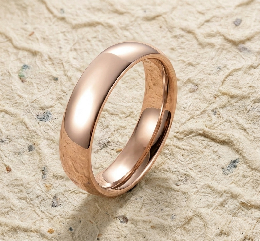 925 Sterling Silver Band Ring for Women, Dainty Polished Wedding Ring, Simple Stackable Comfort Fit Band, Minimalist Jewelry Gift for Her - Image 2