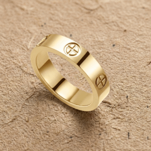 925 Sterling Silver Geometric Band Ring, Minimalist Cross Circle Engraved Ring Men Women, Dainty Silver Stacking Ring, Unique Promise Gift